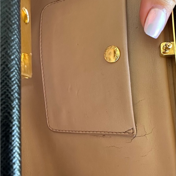 Prada Saffiano Black Clutch (used) - Picture 10 of 15